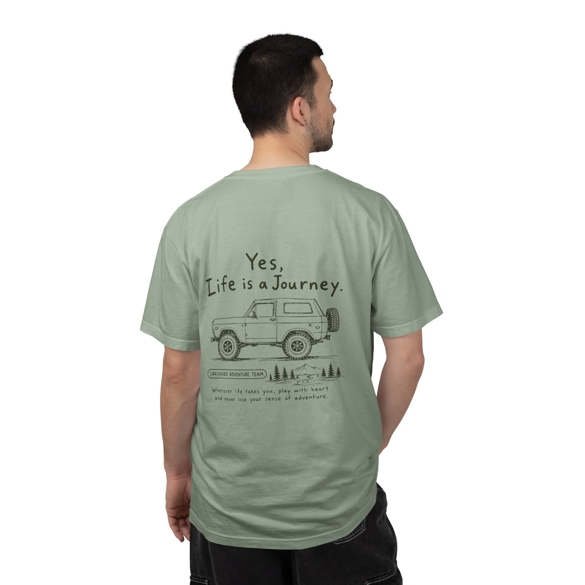 Life Is a Journey Off' tee
