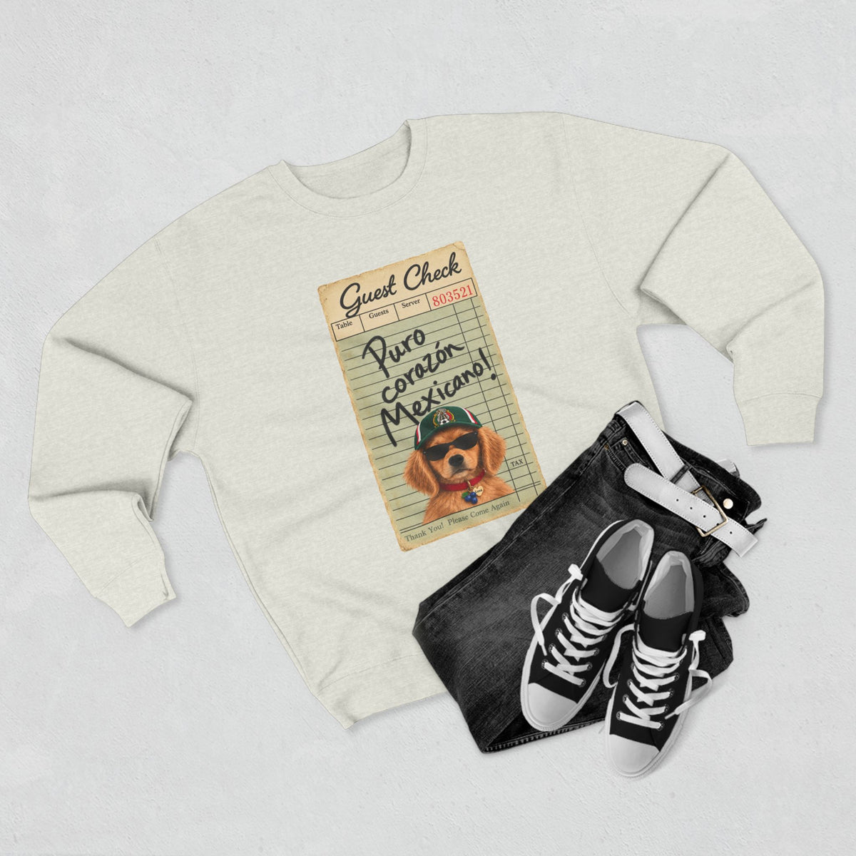Puro Corazón Mexicano' Sweatshirt
