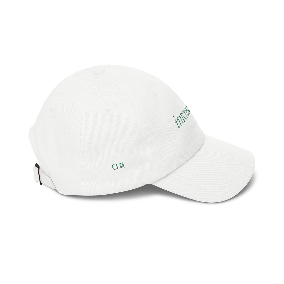 Interesante Dad Cap (Blanca)