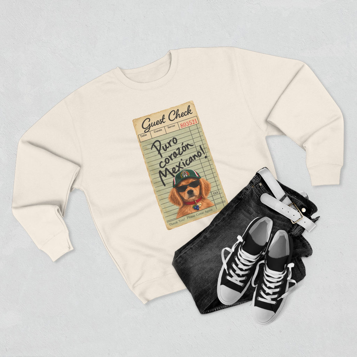 Puro Corazón Mexicano' Sweatshirt