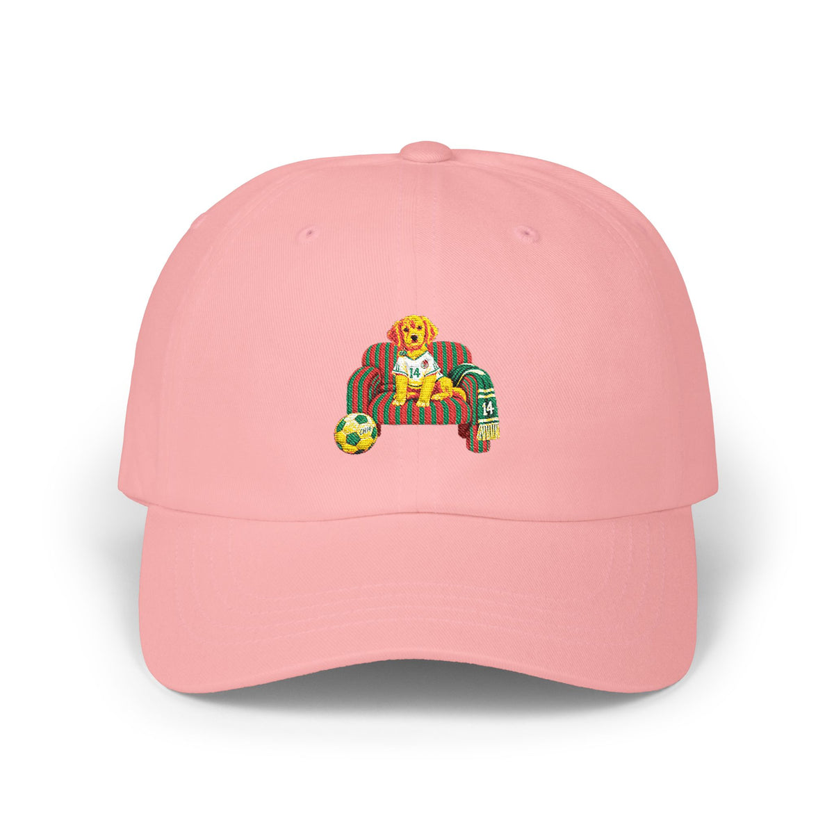 Dog on Sofa' Dad Cap