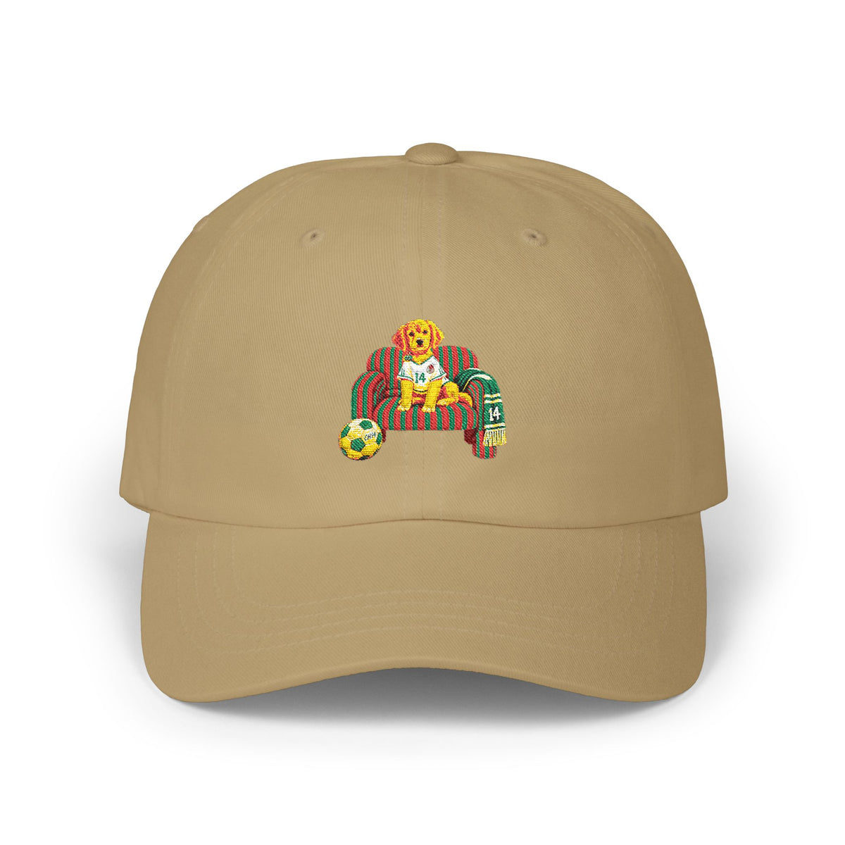 Dog on Sofa' Dad Cap