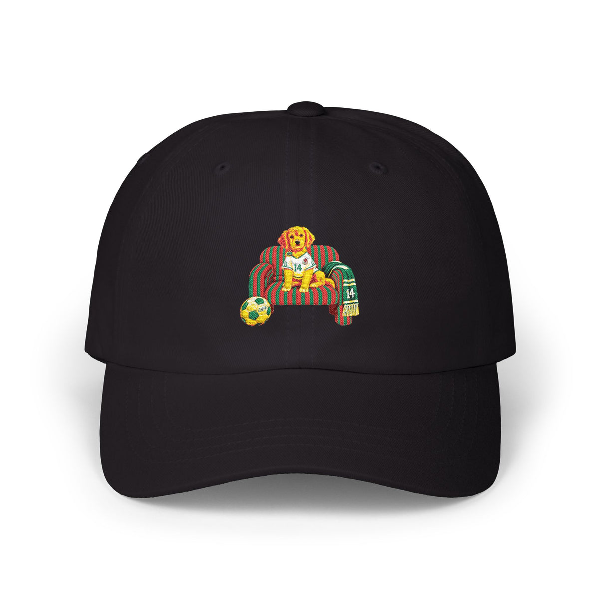 Dog on Sofa' Dad Cap