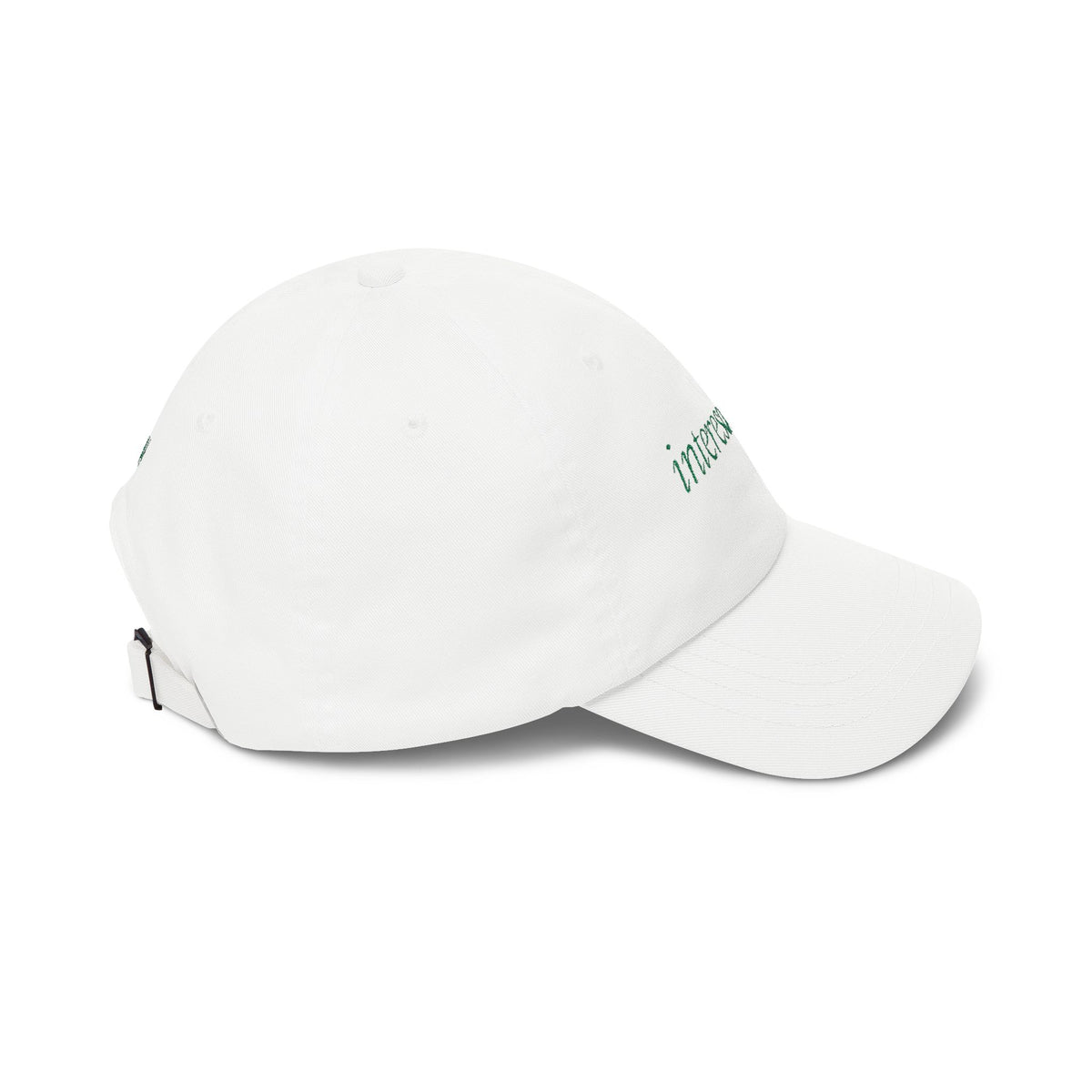 Interesante' Dad Cap Blanca